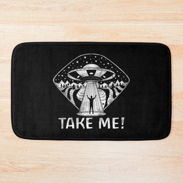 Item preview, Take Me Alien Abduction Funny Space Art designed and sold by cosmicvisitor.