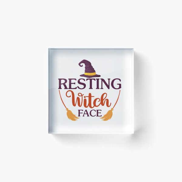 Item preview, Resting witch face designed and sold by Coolprints1.