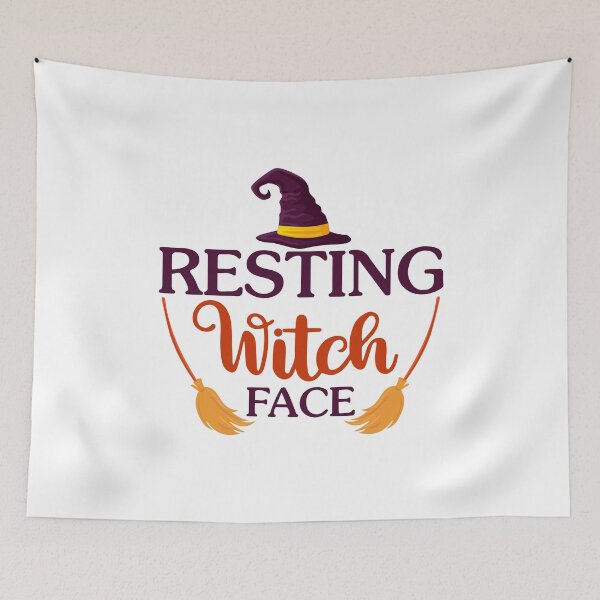 Item preview, Resting witch face designed and sold by Coolprints1.