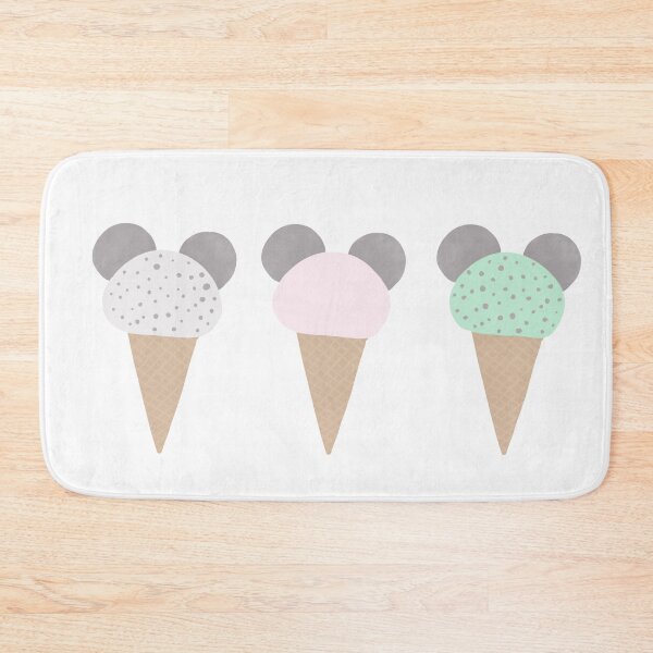 Item preview, mouse ice cream cone trio designed and sold by emilypadula.
