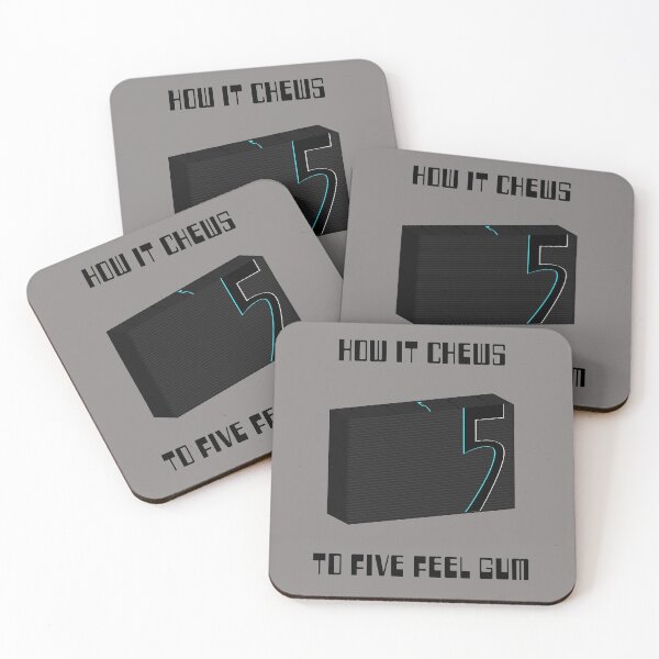 Item preview, How It Chews To Five Feel Gum designed and sold by Blaine R..
