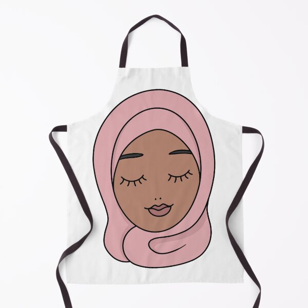 Item preview, Black girl with Hijab (Hijabi) designed and sold by Mennen’s Art.