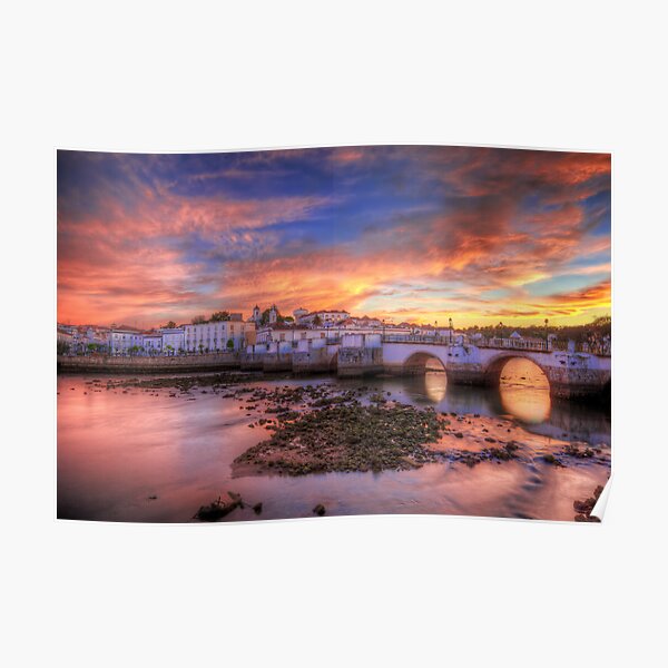Tavira Sunset Poster