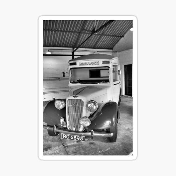 Ambulance circa 1940 Sticker