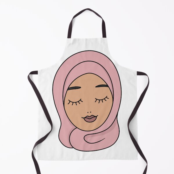 Item preview, Brunette girl with Hijab (Hijabi) designed and sold by Mennen’s Art.