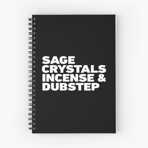 Item preview, Sage, Crystals, Incense and Dubstep designed and sold by BeyondTheDeck.