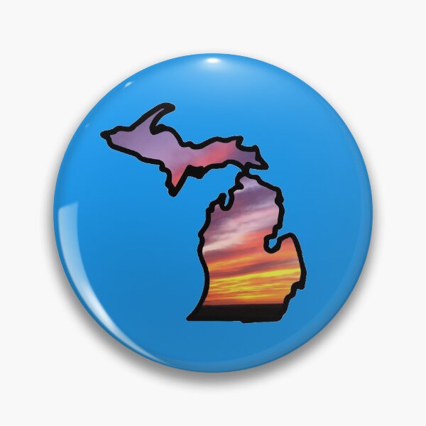 Item preview, Michigan State Greats Lakes Sunset Design designed and sold by oggi0.