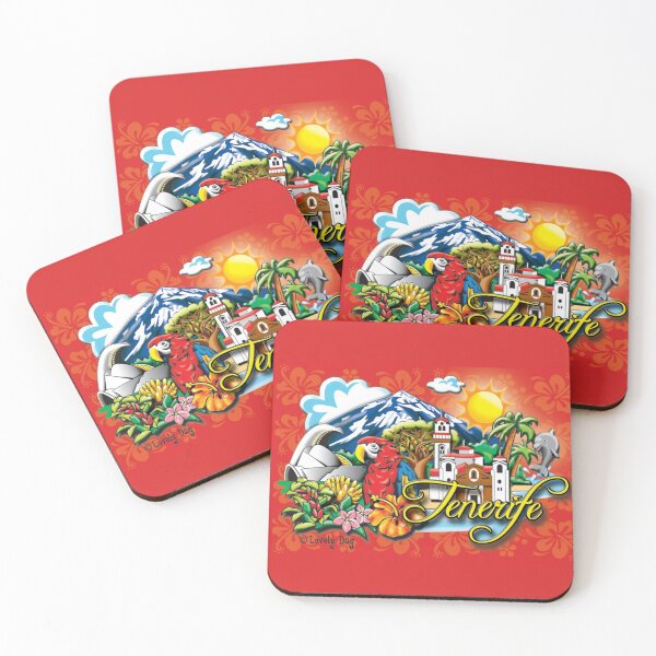 Item preview, Tenerife Tiede Red Spice Famous Lovely Day design designed and sold by Lovely Day.