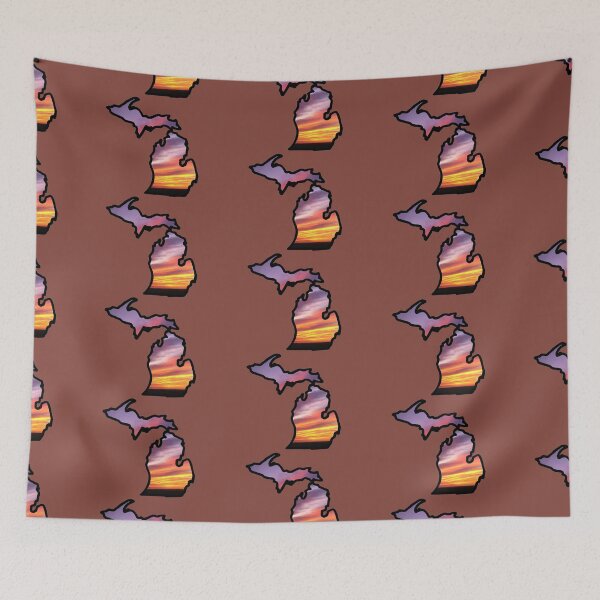 Item preview, Michigan State Greats Lakes Sunset Design designed and sold by oggi0.
