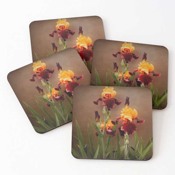Item preview, Two Toned Bearded Iris designed and sold by Leslie Montgomery Art.
