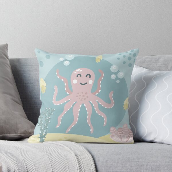 Item preview, Cartoon cute octopus designed and sold by LartGraphics.