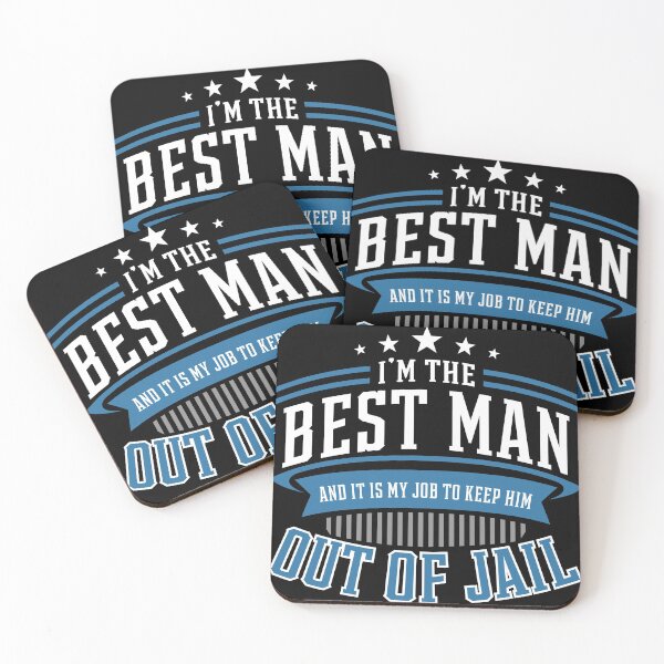 Item preview, Best Man design, Bachelor Party design, Funny Best Man gift graphic designed and sold by Lisbob.