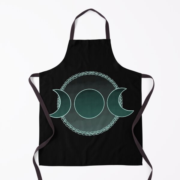 Triple Goddess - Green Apron