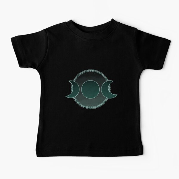 Triple Goddess - Green Baby T-Shirt