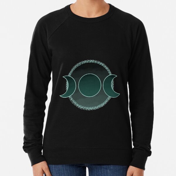 Triple Goddess - Green Lightweight Sweatshirt