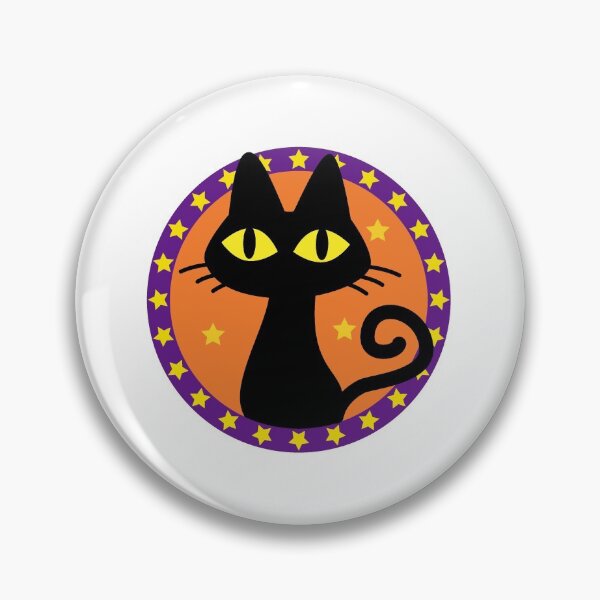 Item preview, Black halloween cat designed and sold by RyderDesign.