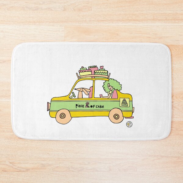 Item preview, Vintage car with cakes on top designed and sold by mellowdays.