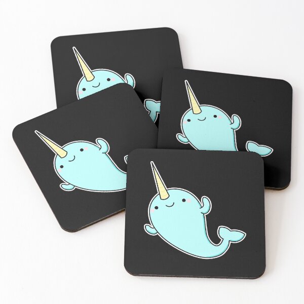 Item preview, Kawaii Narwhal Clipart designed and sold by AutonomousN.