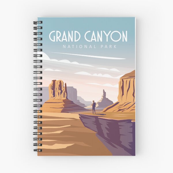 Item preview, Grand Canyon travel vintage poster designed and sold by Arctic frame studio.
