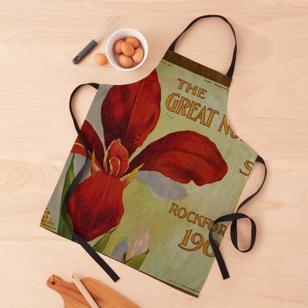 Memories of Gardens Past Apron