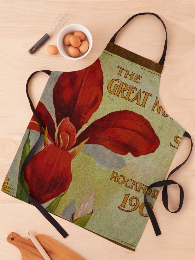 Thumbnail 1 of 6, Apron, Memories of Gardens Past designed and sold by douglasewelch.