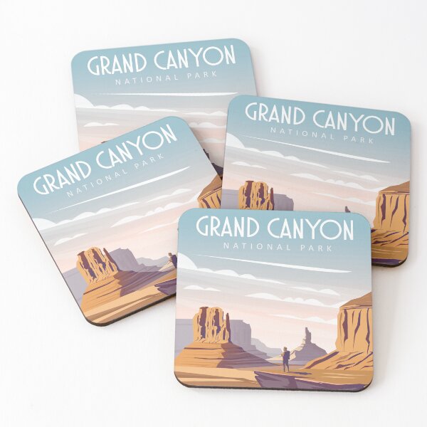 Item preview, Grand Canyon travel vintage poster designed and sold by Arctic frame studio.