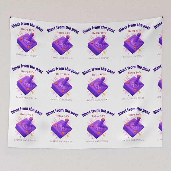 Item preview, Blast from the past retro 80’s gamer & proud  designed and sold by Got-Ya-Bak.