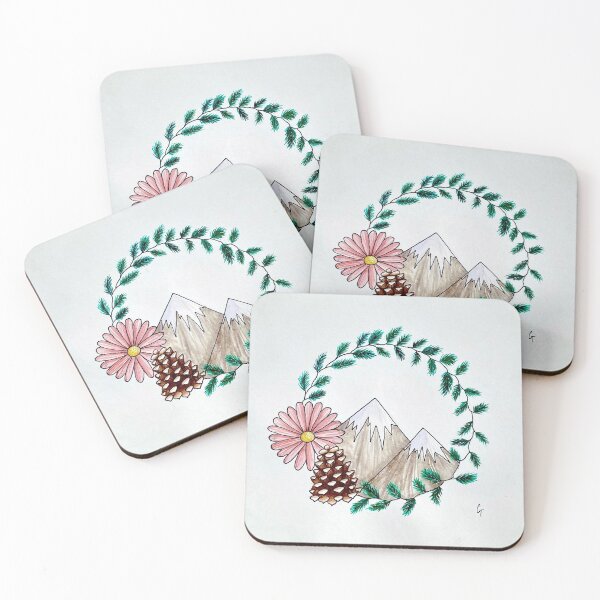 Item preview, Mountain Inspired Watercolor Painting designed and sold by Chloe Thoms.