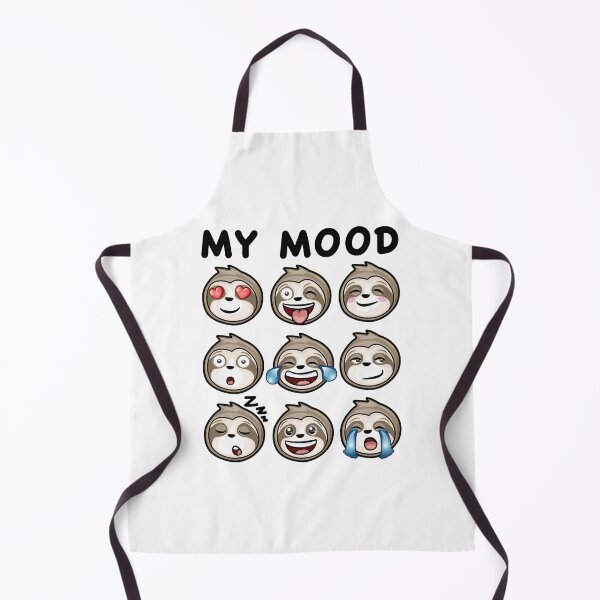 Item preview, Cute Funny Sloth Faces My Mood designed and sold by pablomendoza.