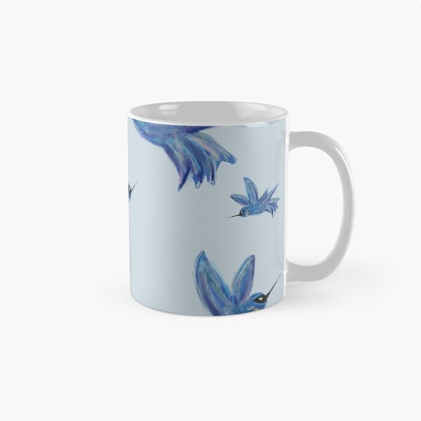 Item preview, blue hummingbirds designed and sold by alisonbbentley.