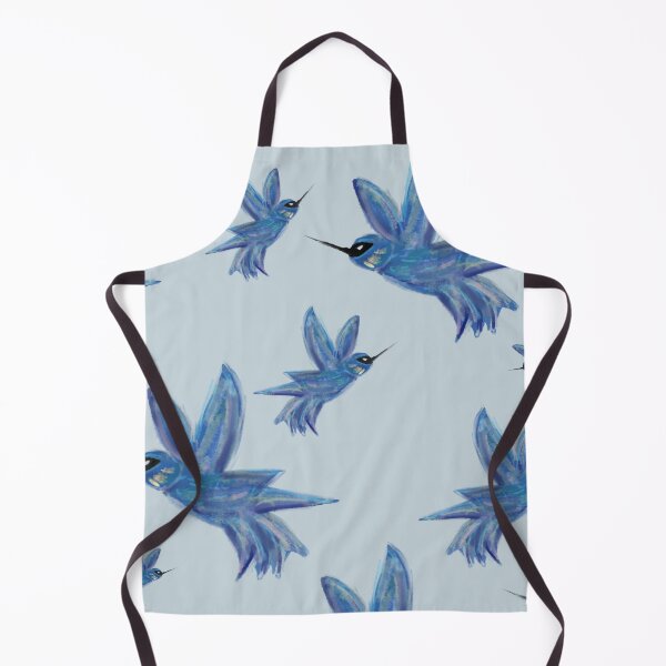 Item preview, blue hummingbirds designed and sold by alisonbbentley.