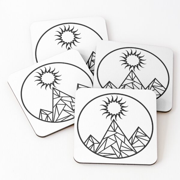 Item preview, Prythian Court Symbols - Day (White) designed and sold by Cosmic Cutenesss.