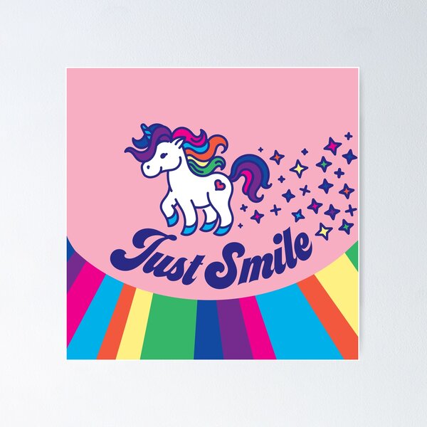 Item preview, Yuni unicorn - colorful shiny path of happiness designed and sold by TokiPY.
