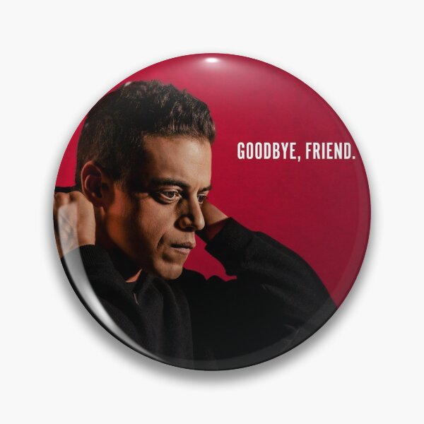 Item preview, Mr Robot Goodbye Friend designed and sold by MandaStarlight.