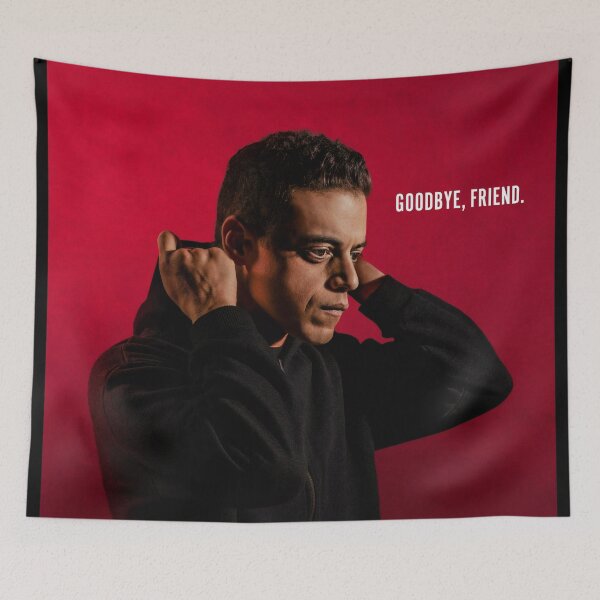Item preview, Mr Robot Goodbye Friend designed and sold by MandaStarlight.
