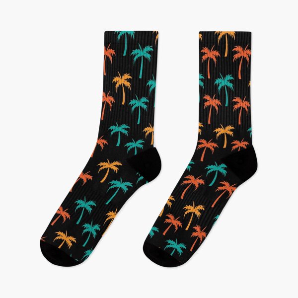 Item preview, Coconut Trees Colorful Pattern designed and sold by PurpleTank.