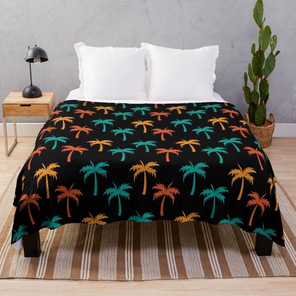 Item preview, Coconut Trees Colorful Pattern designed and sold by PurpleTank.