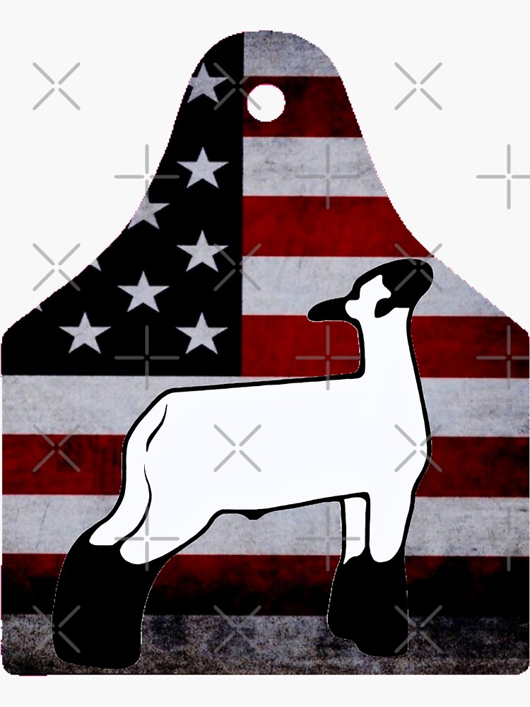 Quot;Cheetah Print Market Wether Lamb Silhouette 1 - NOT FOR RESALE WITHOUT Permission By L Oh