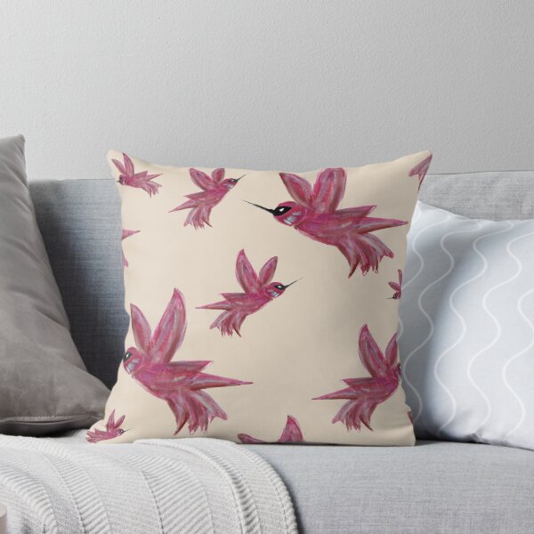 Item preview, pink hummingbirds designed and sold by alisonbbentley.