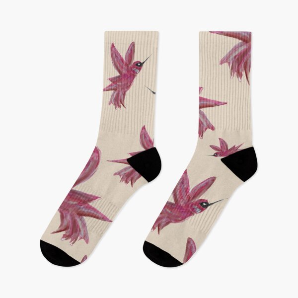 Item preview, pink hummingbirds designed and sold by alisonbbentley.