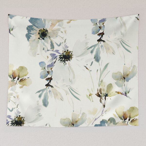 Item preview, Autumnal floral pattern designed and sold by peonyrosedesign.