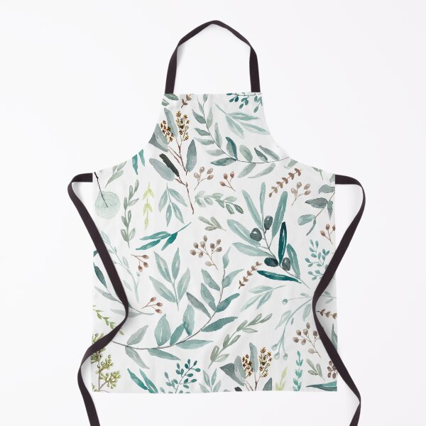 Item preview, Boho Eucalyptus Leaves Pattern designed and sold by Anis Illustration.