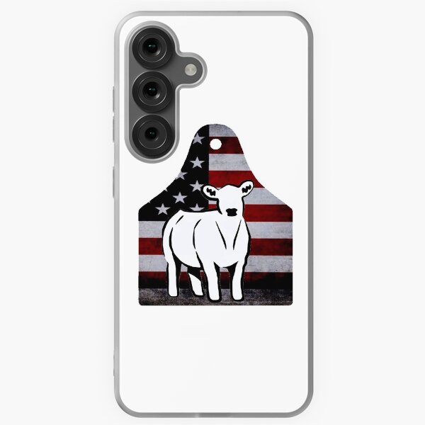 Item preview, American Flag Ear Tag - Cow - NOT FOR RESALE WITHOUT PERMISSION designed and sold by l-oh.