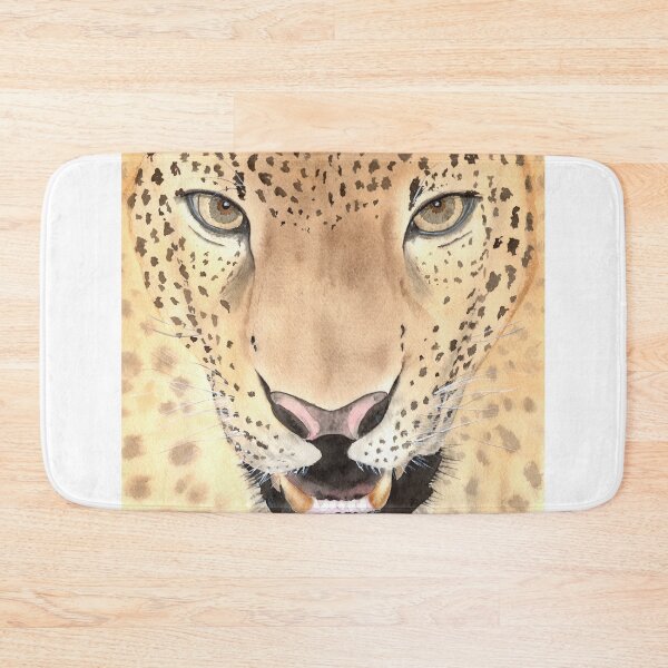 Item preview, Leopard Portrait, Watercolour art designed and sold by mhailittlearts.