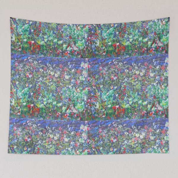 Item preview, "Rainstorm Approaches Flower Garden" designed and sold by Robert Regenold's Art Shop.