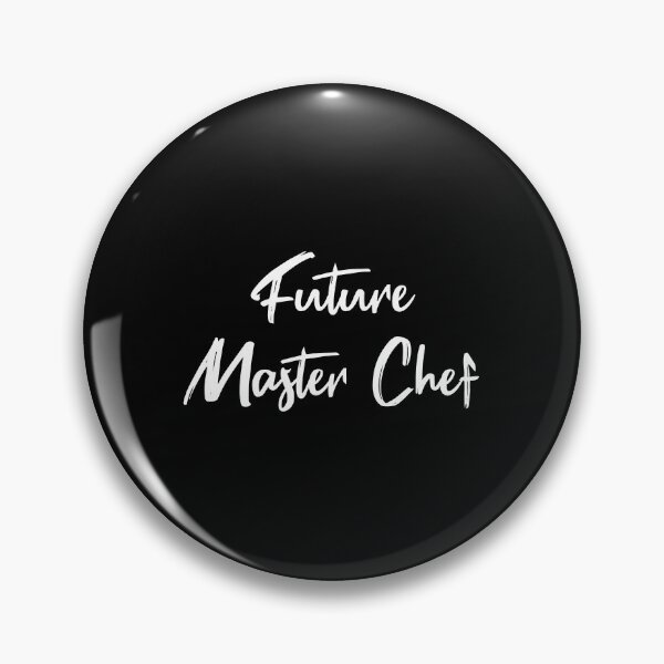 Item preview, Future Master Chef (Black) designed and sold by quoteedesigns.