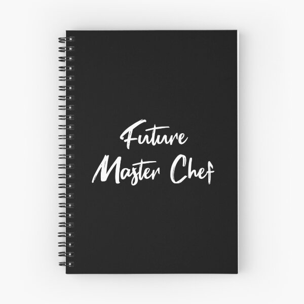 Item preview, Future Master Chef (Black) designed and sold by quoteedesigns.