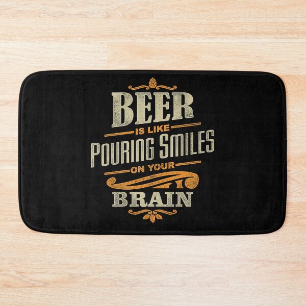 Item preview, Beer is Like Pouring Smiles On Your Brain designed and sold by NinjaStries.
