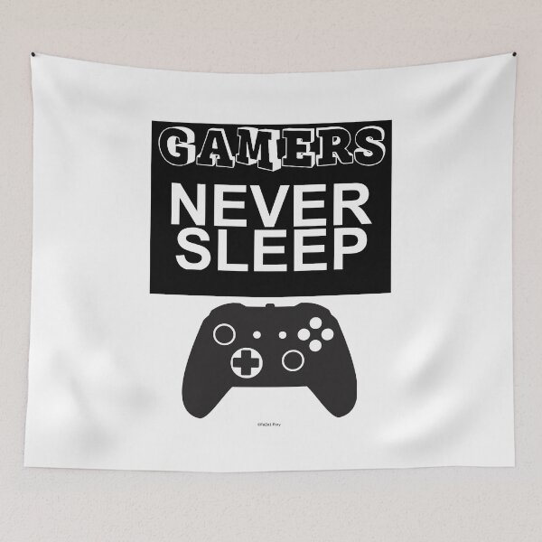Item preview, Gamers Never Sleep designed and sold by RoryHMc.
