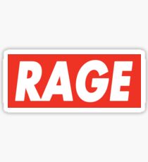 Rage - Critical Role (Obey Inspired) Sticker